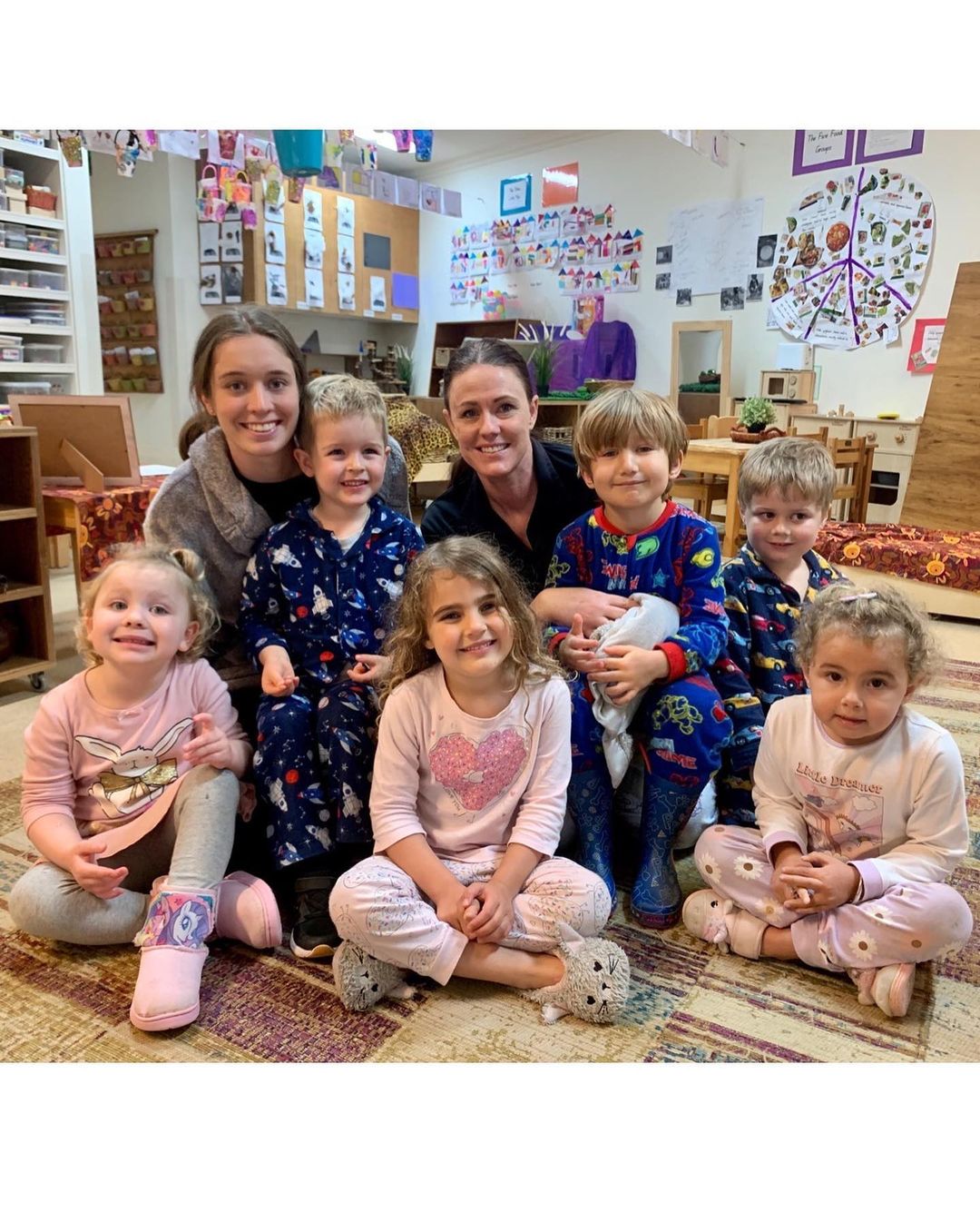 Wow! What a fun and comfy week wearing our pyjamas to kindy!👫👫
.
The children had lots of fun creating cubby houses, having pyjama parties and making their own art and craft pjs
.
It was so lovely to see all our children and teachers having fun and dressing up 
 .
Here are some photos from the weeks fun 
💙💚💛🧡❤️💜🤍🖤
.
#childcare #pyjamas #pjweek #pyjamaweek  #slippers #pyjamaparty  #earlylearning #goldcoastchildcare #community #nationalqualitystandards #nationalqualityframework #aheadstartcentres
