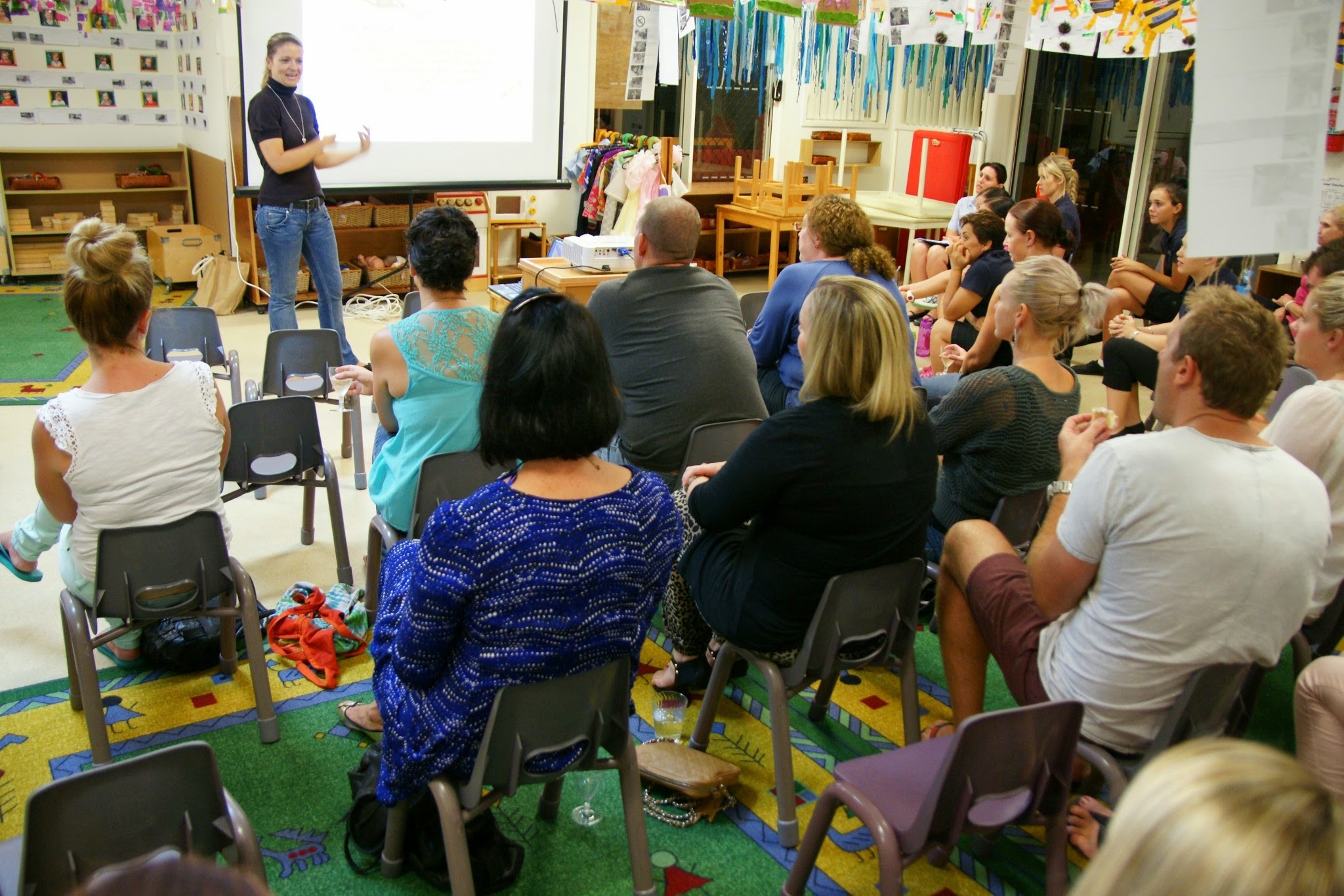 Families learn about curriculum